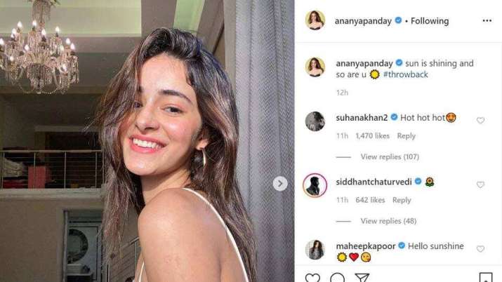 सुहाना खान ने किया कमेंट