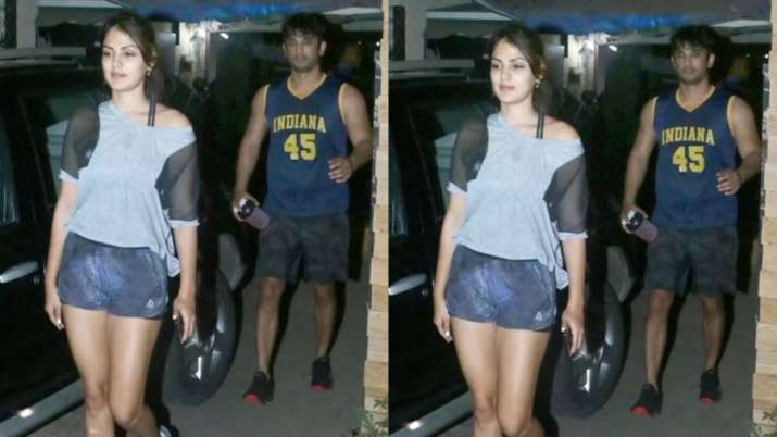 sushant singh rajput and rhea chakraborty