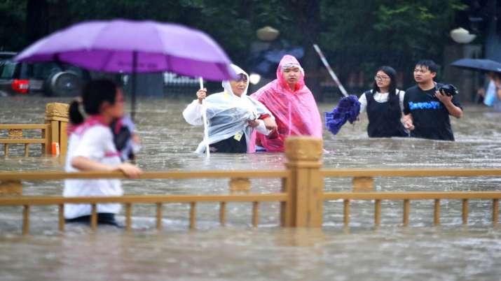 Photos of severe floods in China