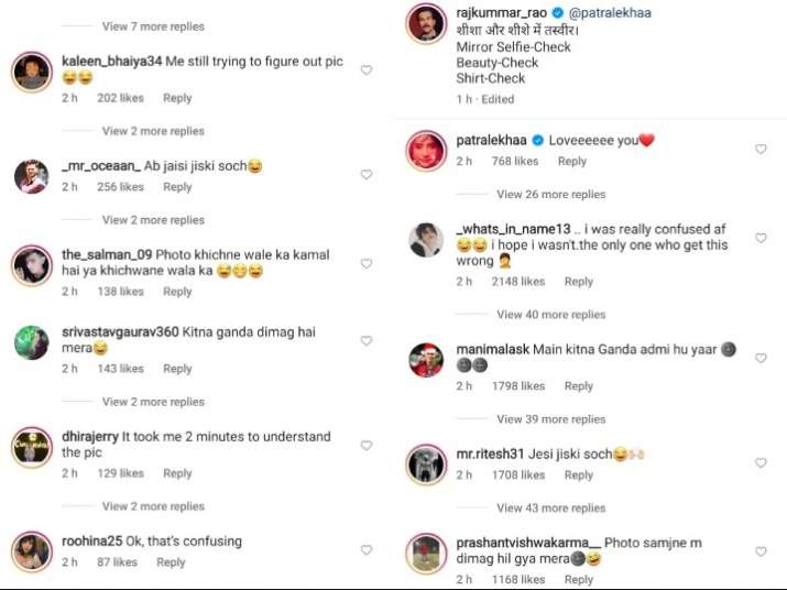 Rajkummar Rao's post with wife Patralekha 