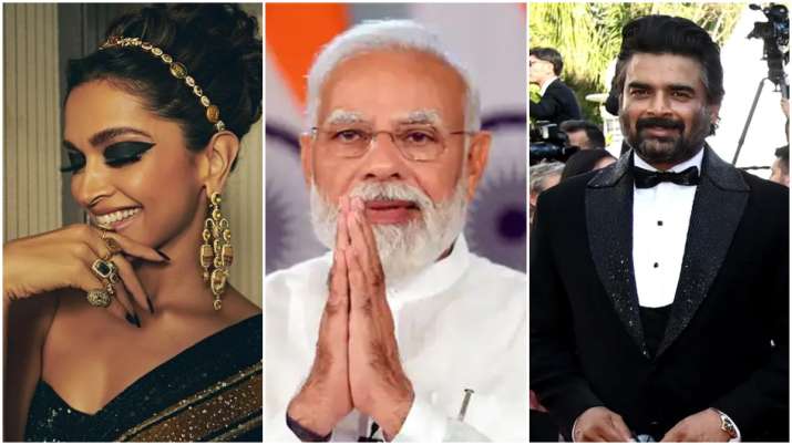 Cannes 2022: दीपिका पादुकोण ने पहनी सब्यासाची की साड़ी, माधवन के लुक ने जीता दिल, पीएम मोदी ने कान्स के लिए देश को सराहा Cannes 2022: दीपिका पादुकोण ने पहनी सब्यासाची की साड़ी, माधवन के लुक ने जीता दिल, पीएम मोदी ने कान्स के लिए देश को सराहा