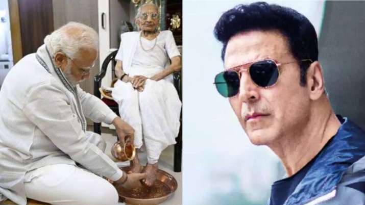 प्रधानमंत्री मोदी की मां के निधन पर फिल्मी सितारों ने जताया दुख, अक्षय कुमार बोले-माँ को खोने से बड़ा दुख कोई नहीं