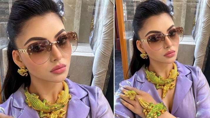 उर्वशी रौतेला ने पहना हीरों और पन्ना से जड़ा नेकलेस, बताया जा रहा दुनिया का सबसे कीमती हार