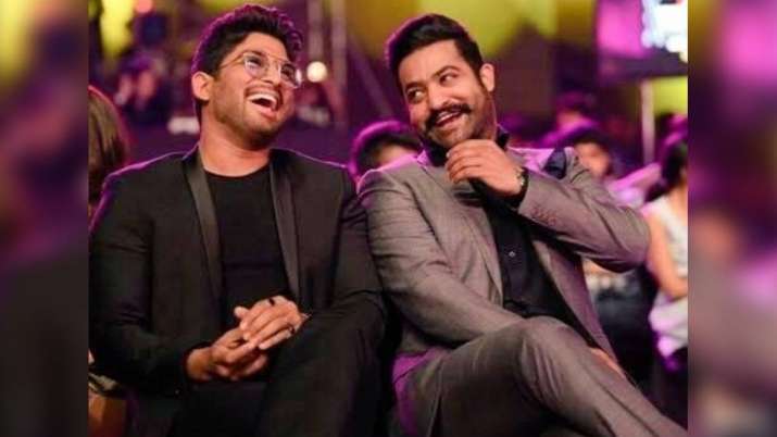 Pushpa 2 के सेट पर अल्लू अर्जुन के साथ स्पॉट हुए जूनियर NTR, तस्वीर ने किया अफवाहों का बाजार गर्म