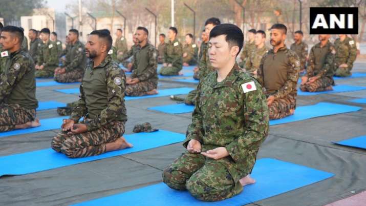 'धर्म गार्जियन' में दिख रही भारत और जापान की दोस्ती, सैन्य अभ्यास  कर रही  दोनों देशों की सेनाएं