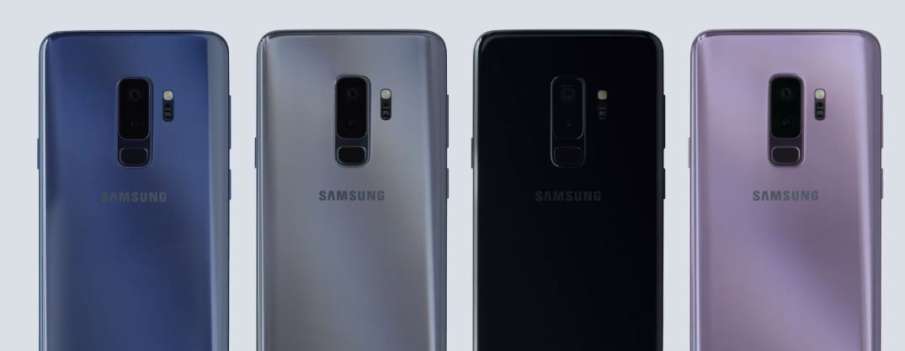 Samsung Galaxy S9 4 colors