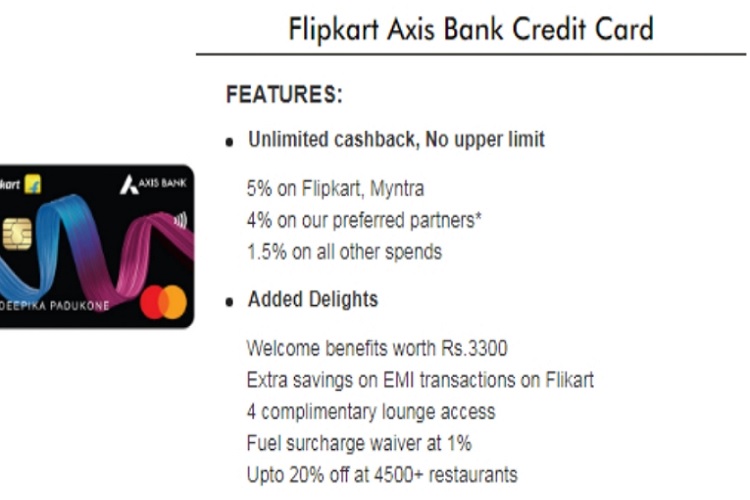flipkart axis bank  co-branded credit card