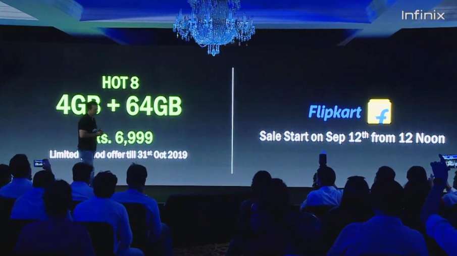 Infinix HOT 8 sale start  from today at special price on flipkart