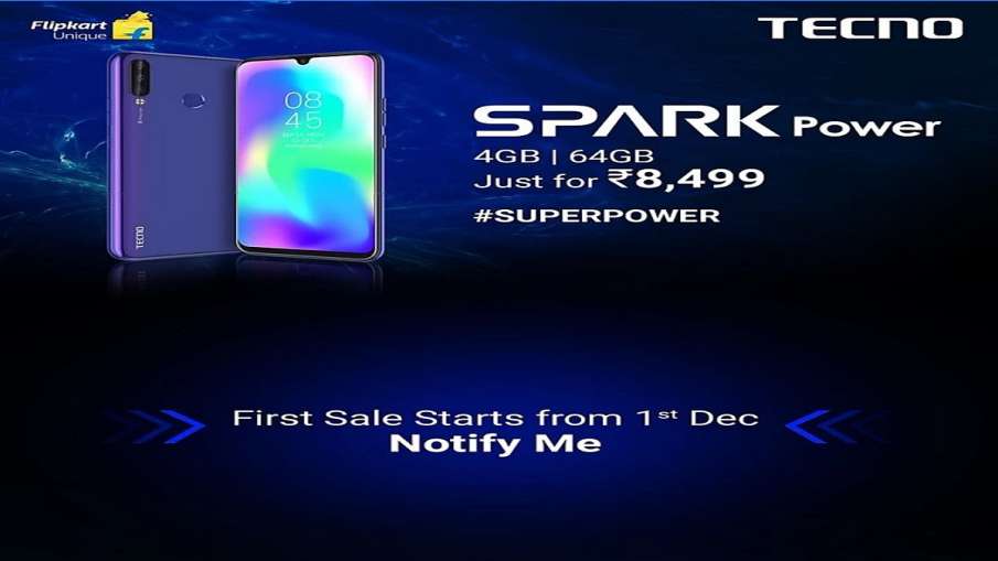 Tecno Spark Power smartphone