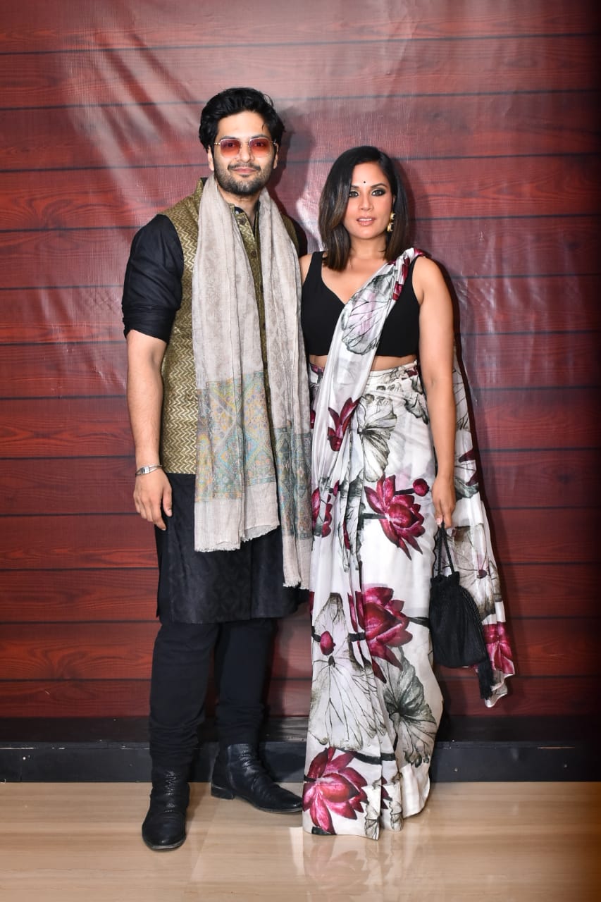 Javed akhtar birthday celebration rekha looking beautiful in green saree and richa chadda rakesh