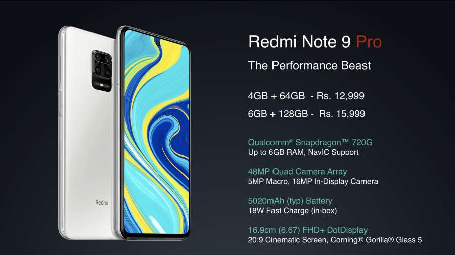 Xiaomi Redmi Note 9 Pro, Redmi Note 9 Pro Max unveiled in India: Price, features and more