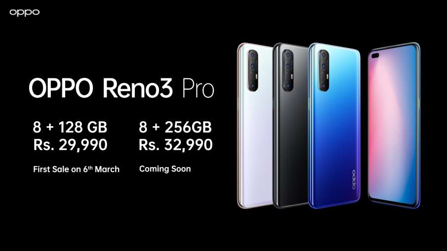OPPO Reno3 Pro with dual punch-hole selfie camera in India