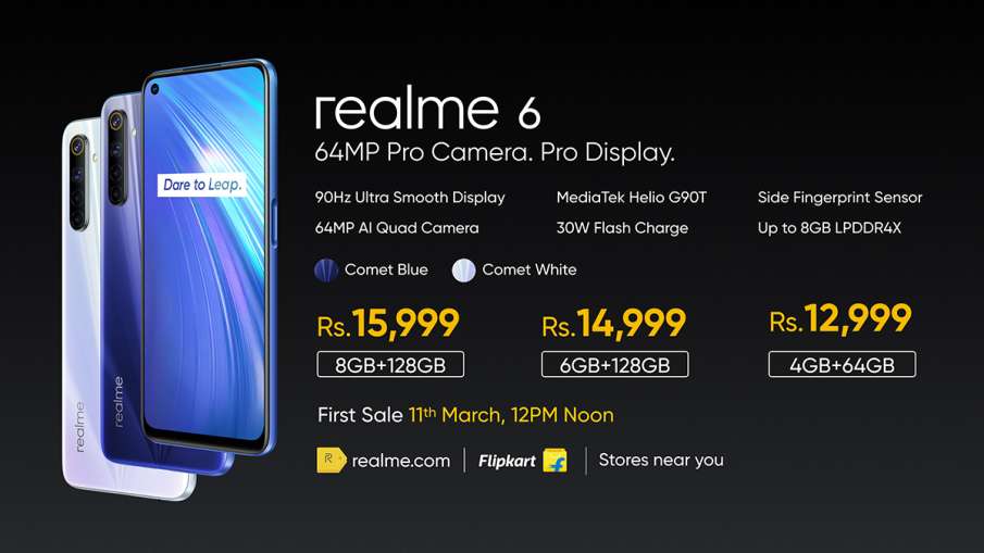 Realme 6 series with 90Hz display launched in India 