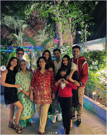bachchan family Christmas party 2020