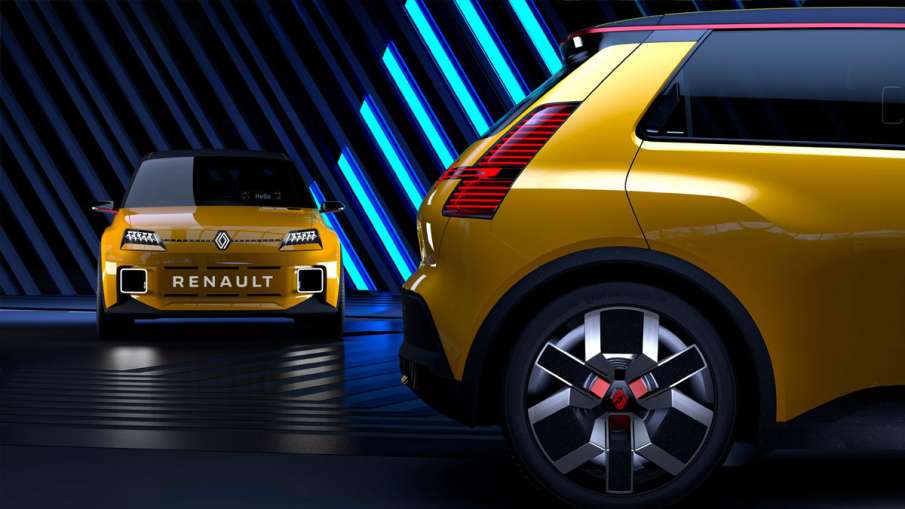 Renault ने उठाया इलेक्ट्रिक कार 5 E-TECH से पर्दा, एक फुल चार्ज पर जाएगी 450 किमी.
