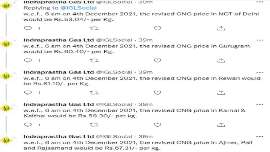 CNG Price Hike: CNG की कीमतों में बढ़ोतरी, शनिवार से दिल्ली, हरियाणा समेत राजस्थान में लागू होंगी नई
