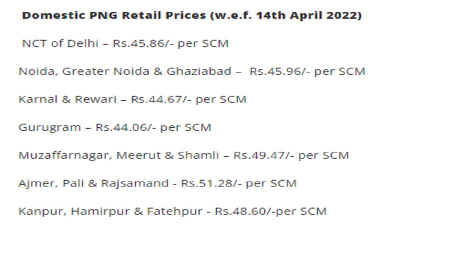 Delhi NCR PNG New Price