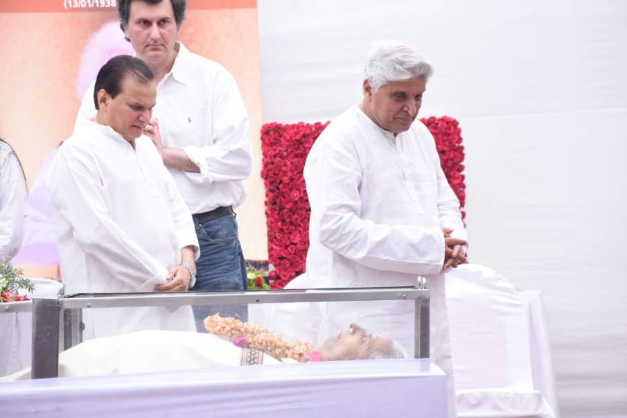 Shivkumar Sharma's funeral