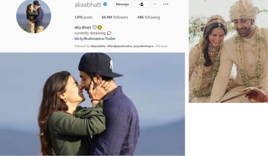 Alia Bhatt changed Instagram DP