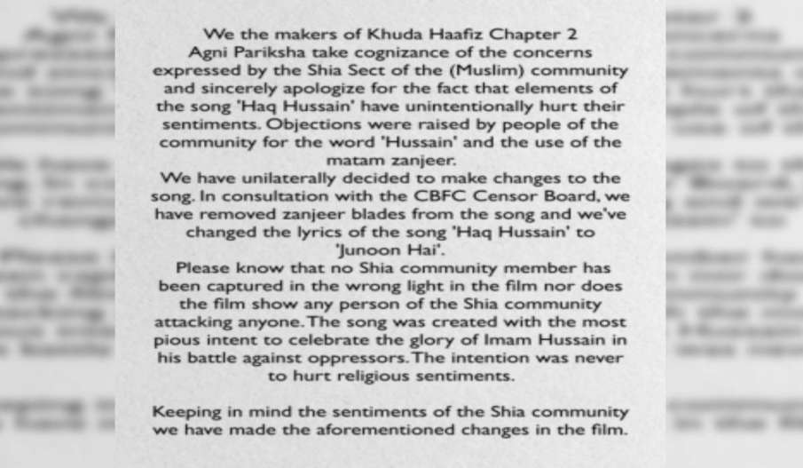 Khuda Hafiz: Chapter 2