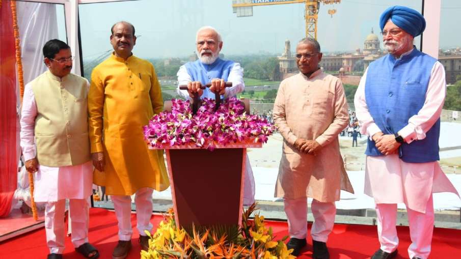 PM Modi inaugurated the Ashoka Pillar