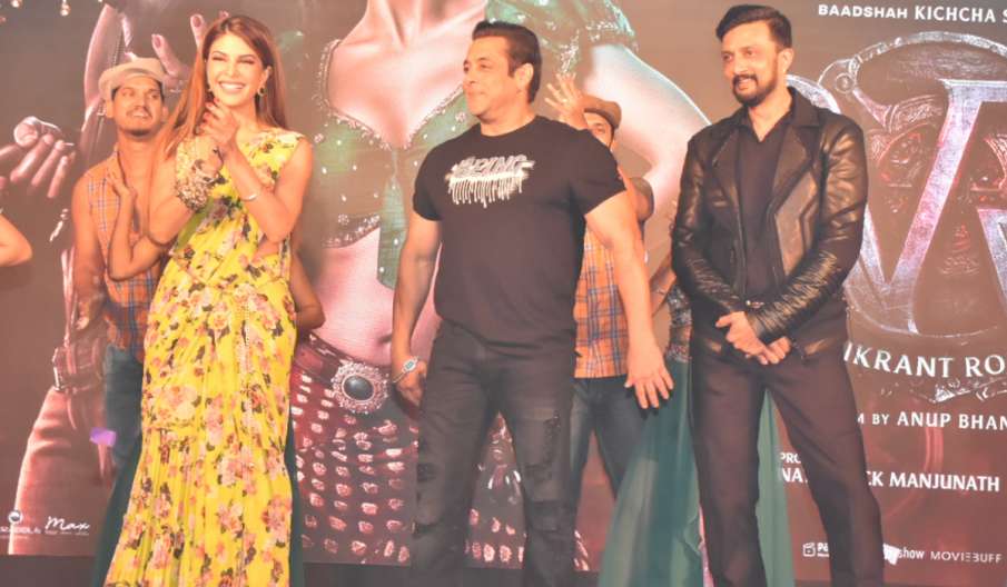 Salman Khan arrived at the event of 'Vikrant Rona'