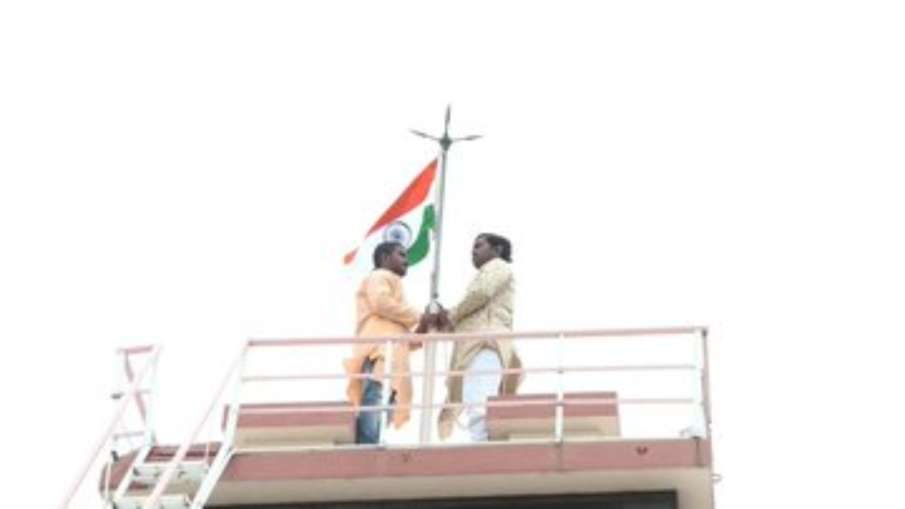 National Flag at RSS Headquarters