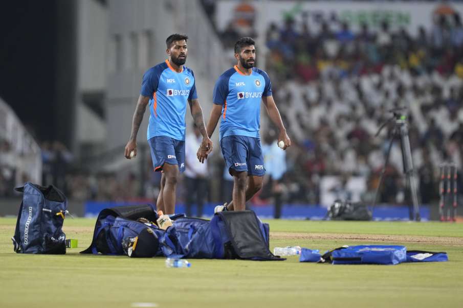 Hardik Pandya and Jasprit Bumrah