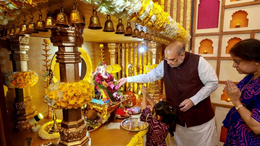 Amit Shah in Mumbai