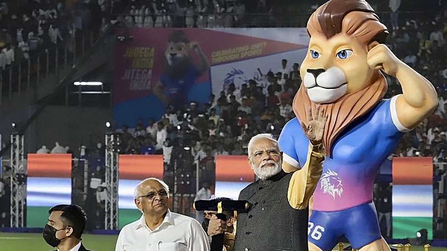 PM Modi during inauguration of 36th National Games