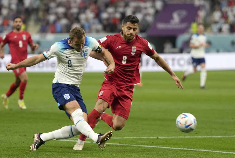 Harry Kane vs Iran in FIFA World Cup 2022