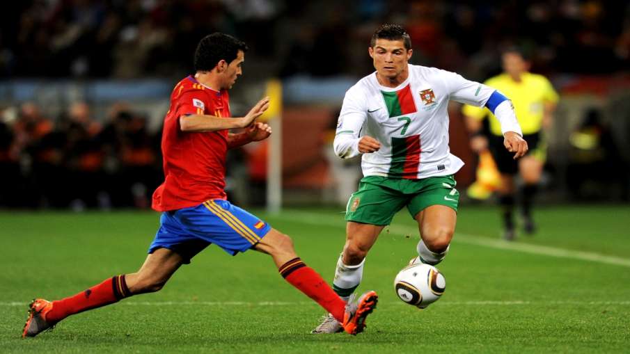 Cristiano Ronaldo in 2010 FIFA World Cup
