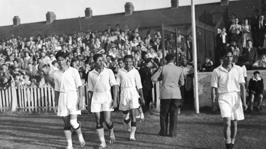 1950 के दौर में नंगे पांव खेलते थे भारतीय फुटबॉलर्स