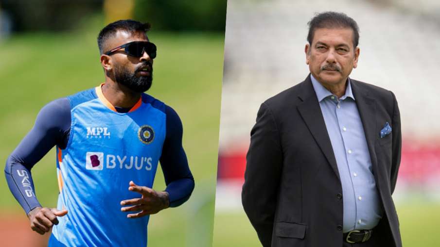 Hardik Pandya and Ravi Shastri