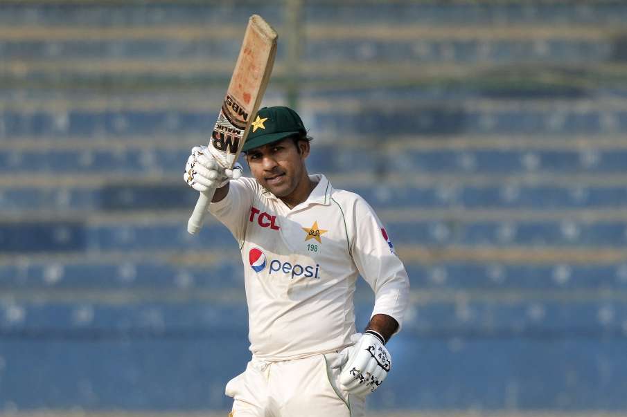 Sarfaraz Ahmed during second Test against New Zealand