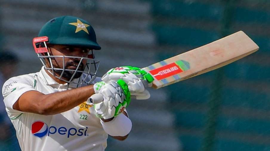  Babar Azam during third Test against Pakistan