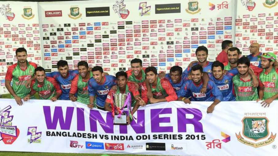 2015 की वनडे सीरीज में बांग्लादेश ने भारत को 2-1 से दी थी मात