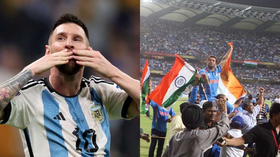 Lionel Messi and Sachin Tendulkar