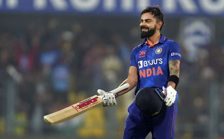 Virat Kohli scored a century in first ODI against Sri Lanka