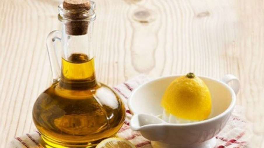 lemon with mustard oil for hair