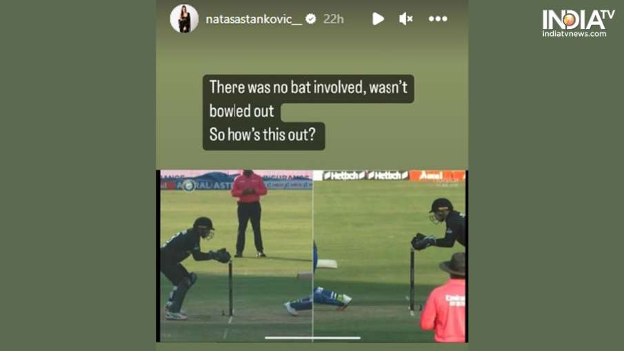  Natasa Stankovic fumes over Hardik Pandya's controversial dismissal