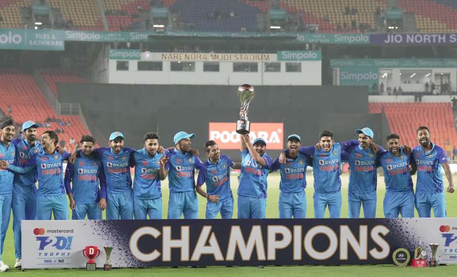 भारत ने न्यूजीलैंड को टी20 सीरीज में 2-1 से पीटा