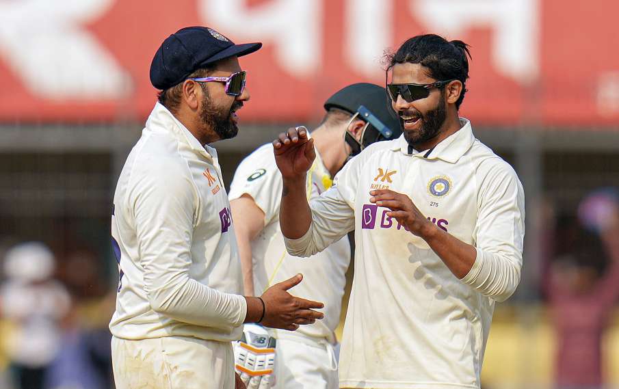 Rohit Sharma and Ravindra Jadeja Test