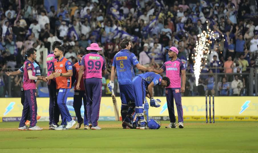 मुंबई इंडियंस ने राजस्थान रॉयल्स को हराया