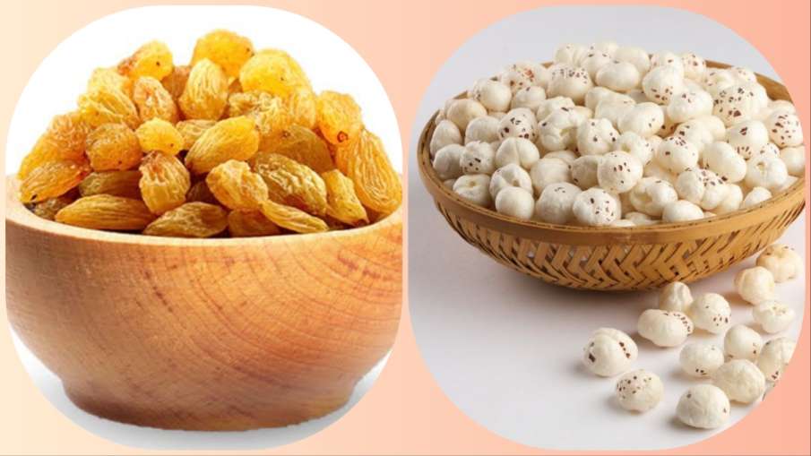 makhana_khishmish_for_weight_loss