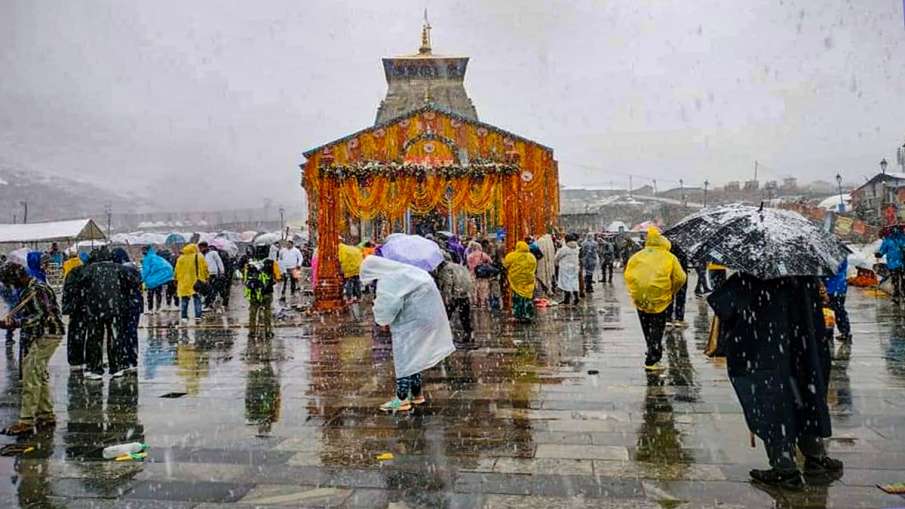 kedarnath snowfall