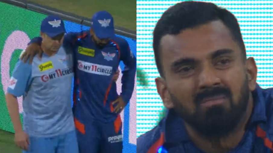 KL Rahul badly injured