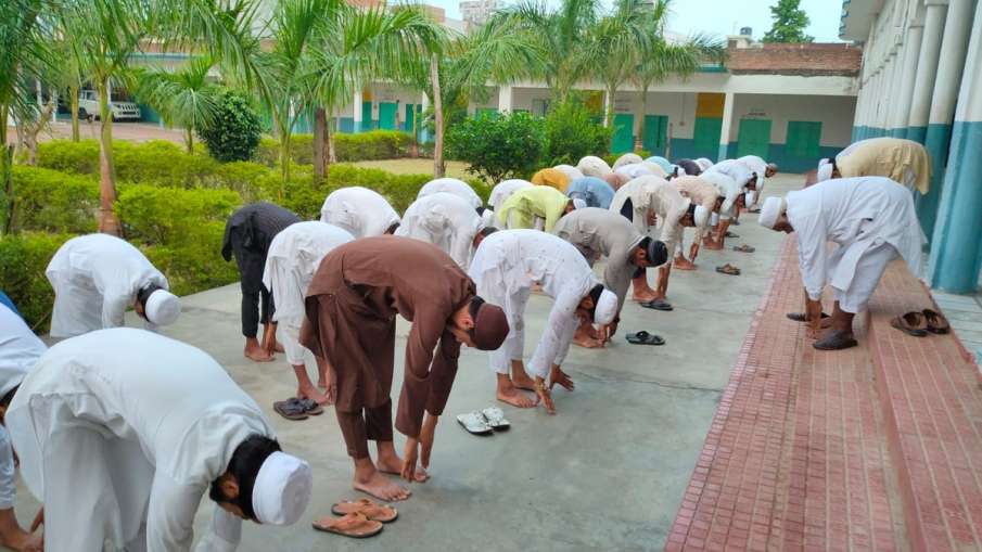 Internation Yoga Day celebrated in Madrasas