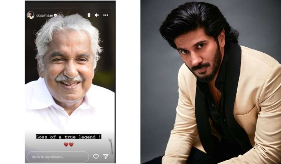 Dulquer Salmaan mourns death of former Kerala CM Oommen Chandy 