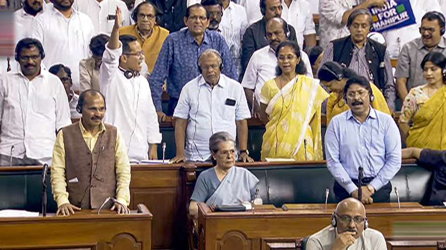 Narendra Modi, Narendra Modi Voice Vote, No-confidence Motion